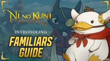 How do you level up familiars in ni no kuni cross worlds?