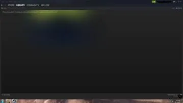 Why is my steam library empty?