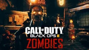 What is the point of zombies in cod?