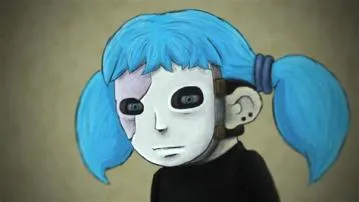Does sally face have a fake eye?