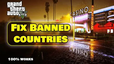 What country was gta banned from