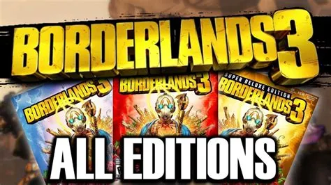What is the difference between borderlands 3 deluxe and standard