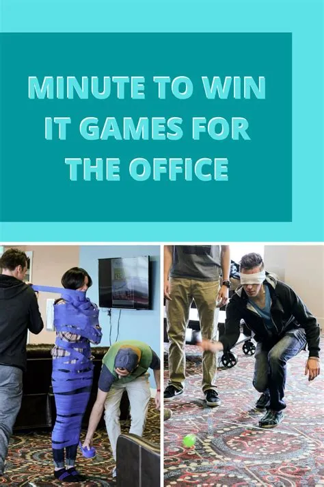How do minute to win it games work