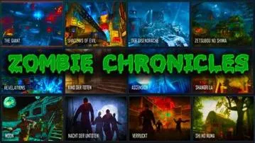 Does chronicles have all zombies maps?