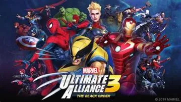 Is marvel ultimate alliance 3 offline?