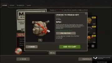 How do you get premium gift in tf2?