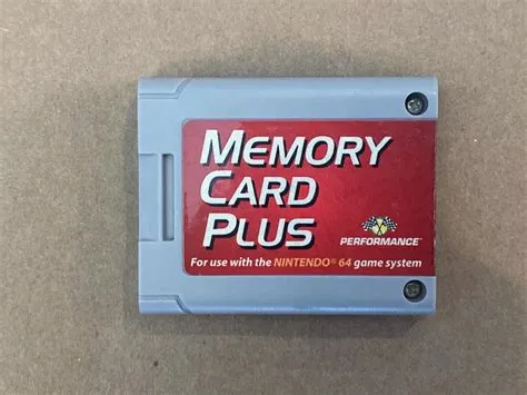Did n64 have a memory card