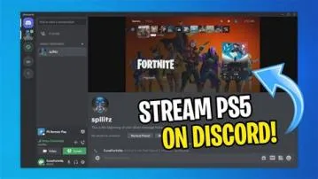 Can you screen share ps5 games on discord?