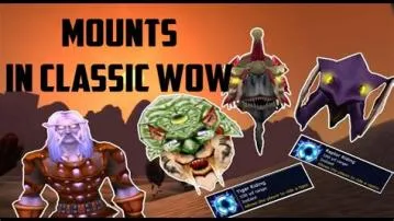 What level is mount classic?