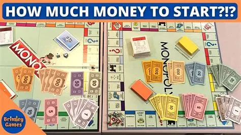 How much money do you get at the start of monopoly