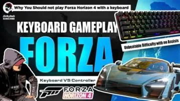 Can i play forza horizon 5 with keyboard?