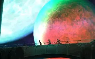 Why does chrono cross have 2 moons?