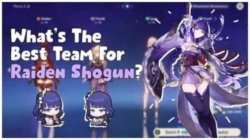 What is the best team to fight the raiden shogun?