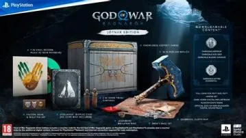 Does god of war ragnarok jotnar edition come with the game?