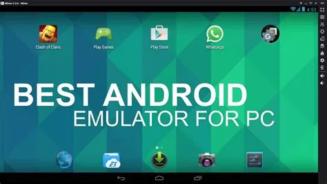 What is an android emulator