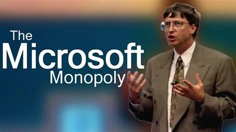 Is microsoft trying to become a monopoly