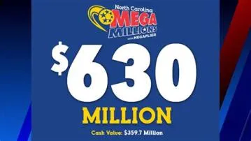 How long do you have to cash a mega millions ticket in north carolina?