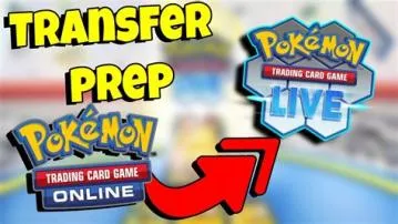 Can you transfer cards from ptcgo to ptcg live?