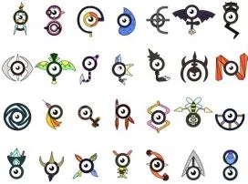 What happens when you get all 28 unown?