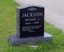 Who was buried in michaels grave?