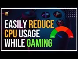 Is 70 cpu usage bad while gaming?