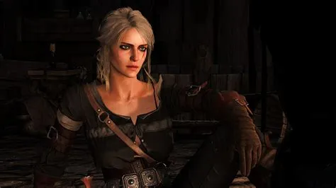 Who does ciri sleep with the witcher