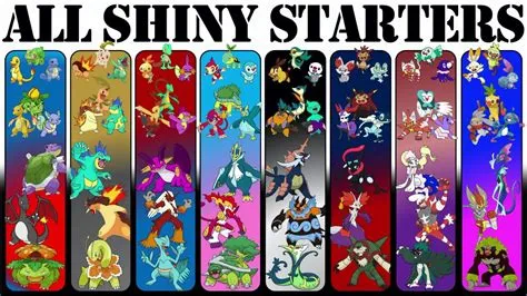 What generation did shiny pokémon start