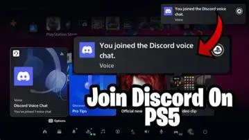 Can ps5 join discord?