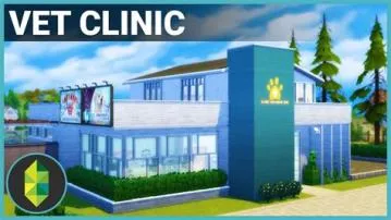 Can you run a vet clinic from home sims 4?