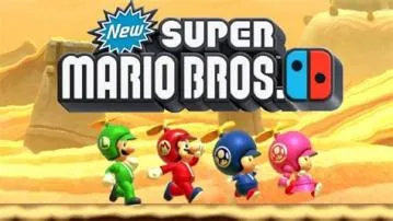 Can you play super mario bros multiplayer on switch?