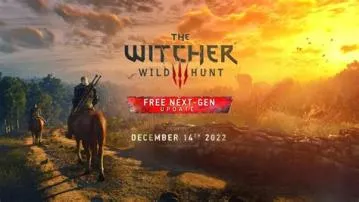 Will i get the next-gen upgrade if i buy witcher 3 now?