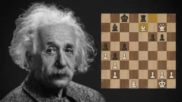 Did albert einstein know how do you play chess?