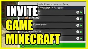 Why wont it let me join my friend on minecraft ps4?