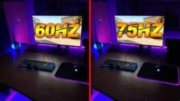 Is the difference between 60hz and 75hz noticeable?