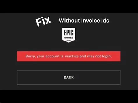 Can epic games disable your account