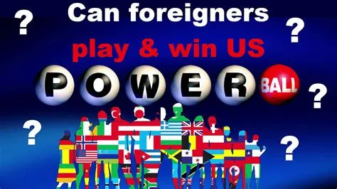 Can foreigners play us lotto