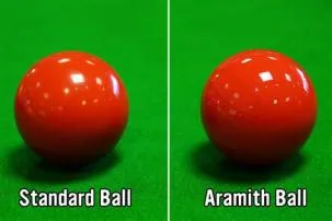 Are snooker balls the same size as pool balls?