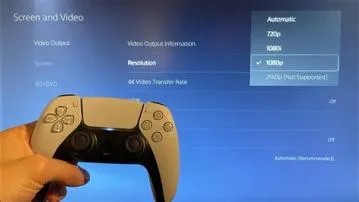 What resolution is ps5 ps2?