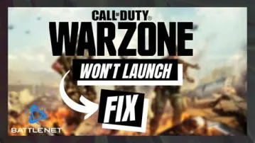 Why doesn t warzone launch pc?