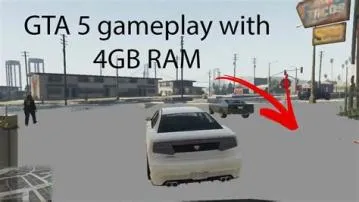 Can i play gta 5 in 4gb ram without graphics card?