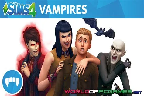 Do vampires age sims 4