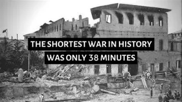 What is the shortest lasting war?