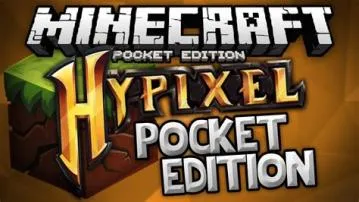 Is there hypixel on pe?