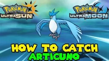 Can you catch articuno with an ultra ball in red?
