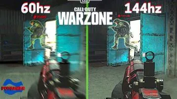 Is 60hz ok for warzone?