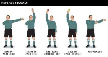 Can a ball hit a referee in soccer?
