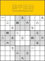 What is the japanese character sudoku?