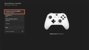Do we need to update xbox controller?