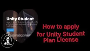 Is unity pro free for students?