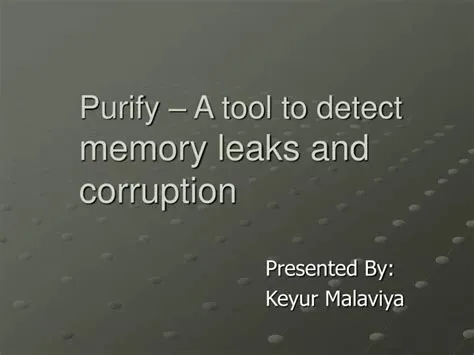 How do you identify memory corruption